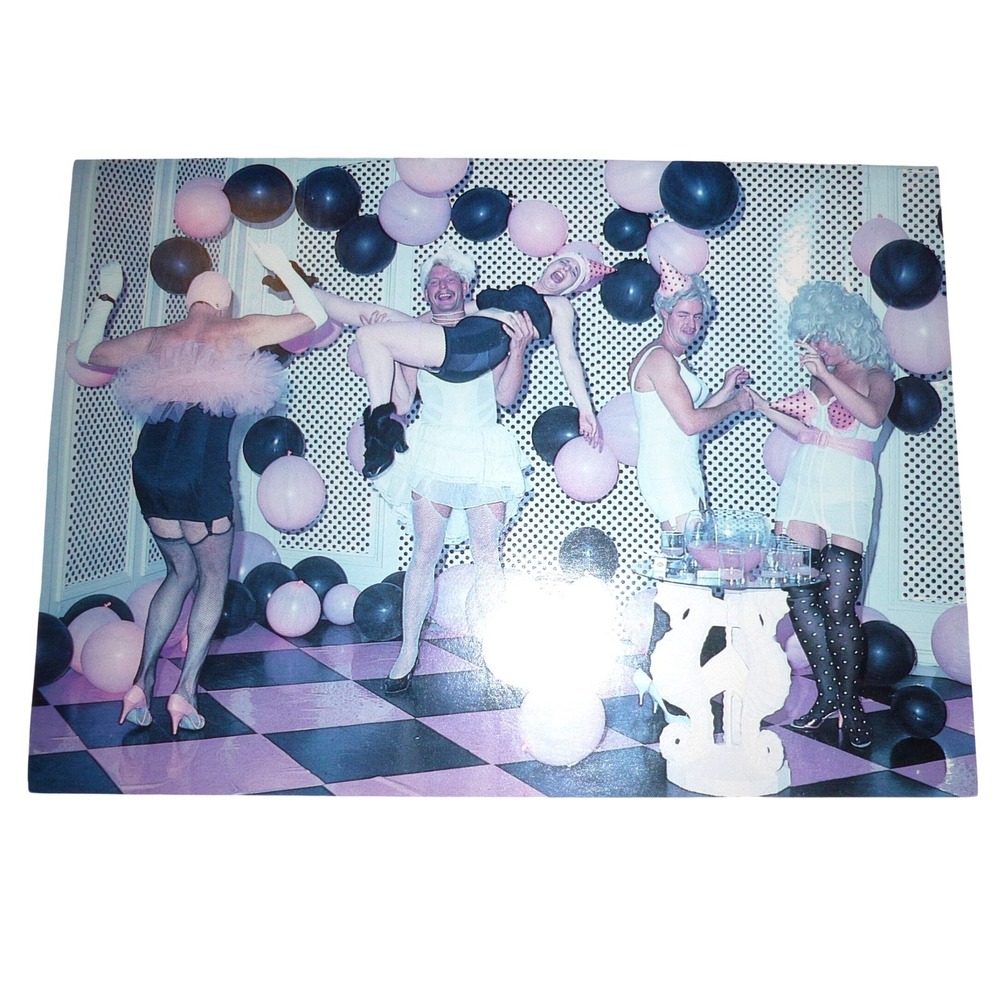 Vintage 1983 Aquavision Drag Queen Birthday Card‎ Hobart Nichols Baltimore MD